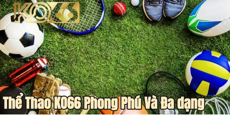 Thể thao KO66 đa dạng nhiều hình thức